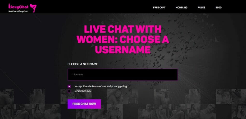 iSexyChat.com live chat